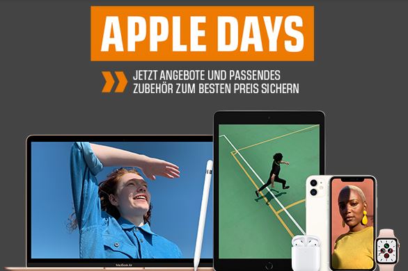 Bild zu Saturn: APPLE DAYS – z.B.: APPLE Homepod für 289€ (VG: 307,17€) + 10€ Newslettergutschein