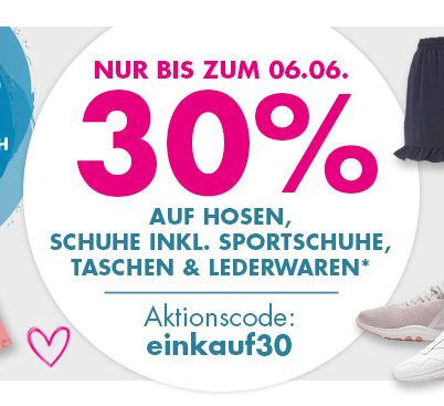 Bild zu Galeria: 30% auf Hosen, Schuhe inkl. Sportschuhe, Taschen und Lederwaren