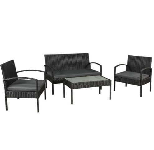 Bild zu Gartenmöbel Polyrattan Sitzgruppe Trinidad für 139,95€ (VG: 189,95€)