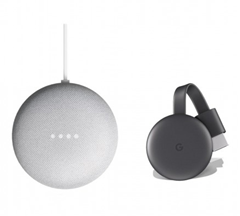 Bild zu Google Nest Mini + Google Chromecast 3 für 65€ (Vergleich: 81,94€)