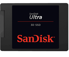 Bild zu SANDISK Ultra 3D 512GB SSD 2.5 Zoll intern für 64€