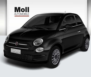 Bild zu Fiat 500 51KW Apple CarPlay, Klima, Bluetooth, schwarz ‚2020‘ für 69€/Monat