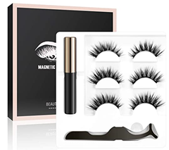 Bild zu 3er Pack magnetische Wimpern inkl. Eyeliner und Pinzette für 5,99€