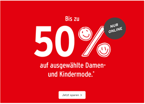 Bild zu Ernsting´s Family: bis zu 50% Rabatt auf auf ausgewählte Damen- und Kinderkleidung