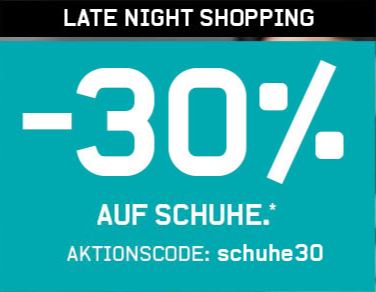 Bild zu Karstadt Sports: nur heute bis 24Uhr 30% Extra Rabatt auf Schuhe dank Gutschein