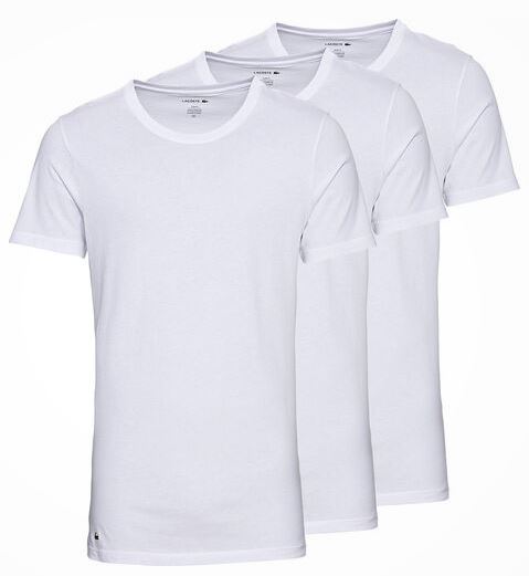 Bild zu 3er Pack Lacoste T-Shirts Rundhals oder V-Ausschnitt ab 23,99€ (VG: 40€)