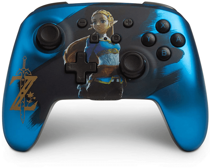 Bild zu Nintendo Switch PowerA Wireless Controller Zelda Controller für 48,98€ (Vergleich: 55,89€)