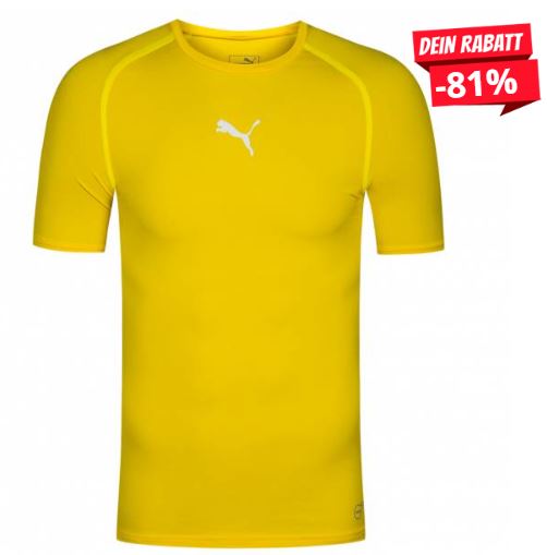 Bild zu PUMA TB Herren Kompressions- Funktionsshirt für 5,55€ zzgl. 3,95€ (VG: 16,94€)