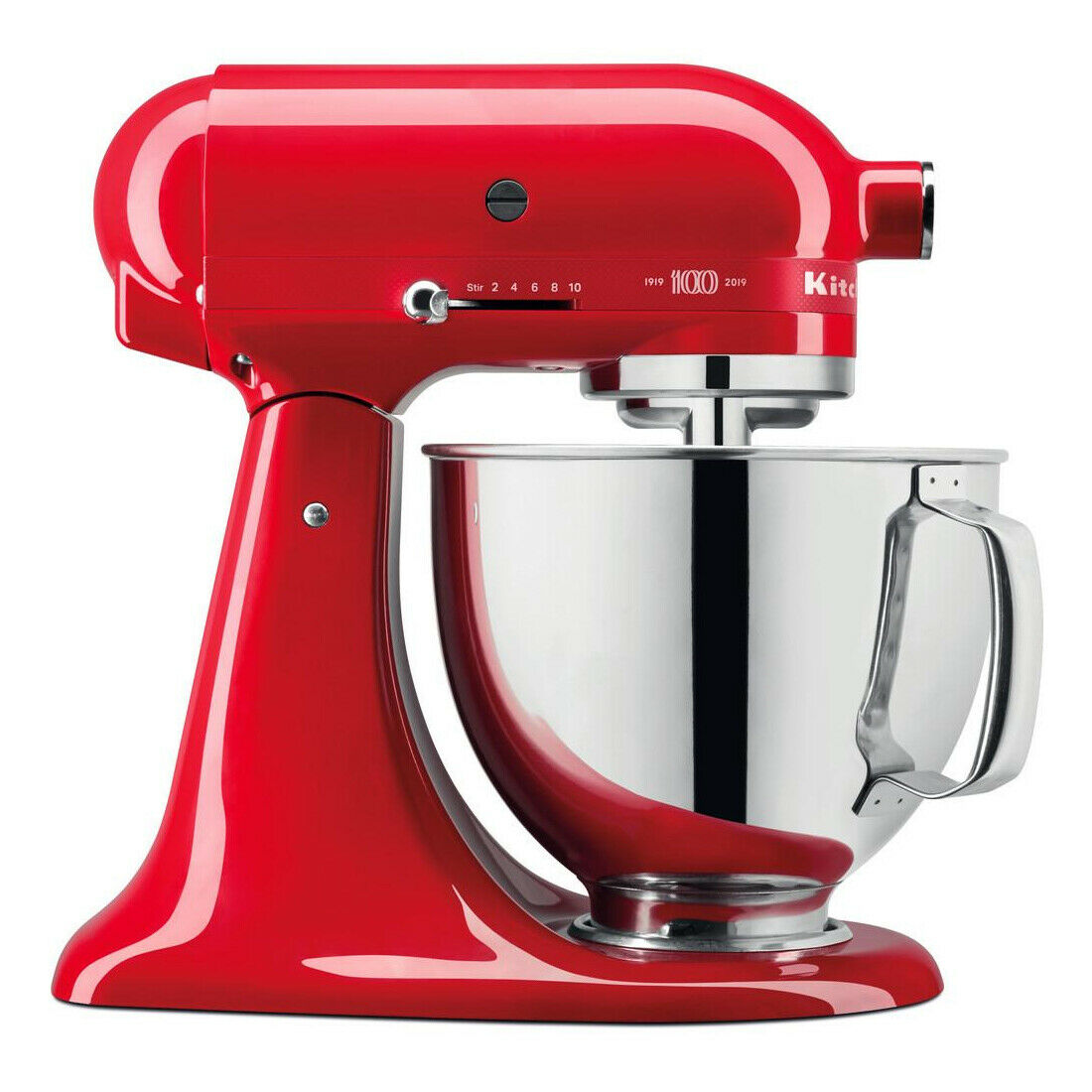 Bild zu Küchenmaschine KitchenAid Artisan 5KSM180HESD für 399,90€ (Vergleich: 535,16€)