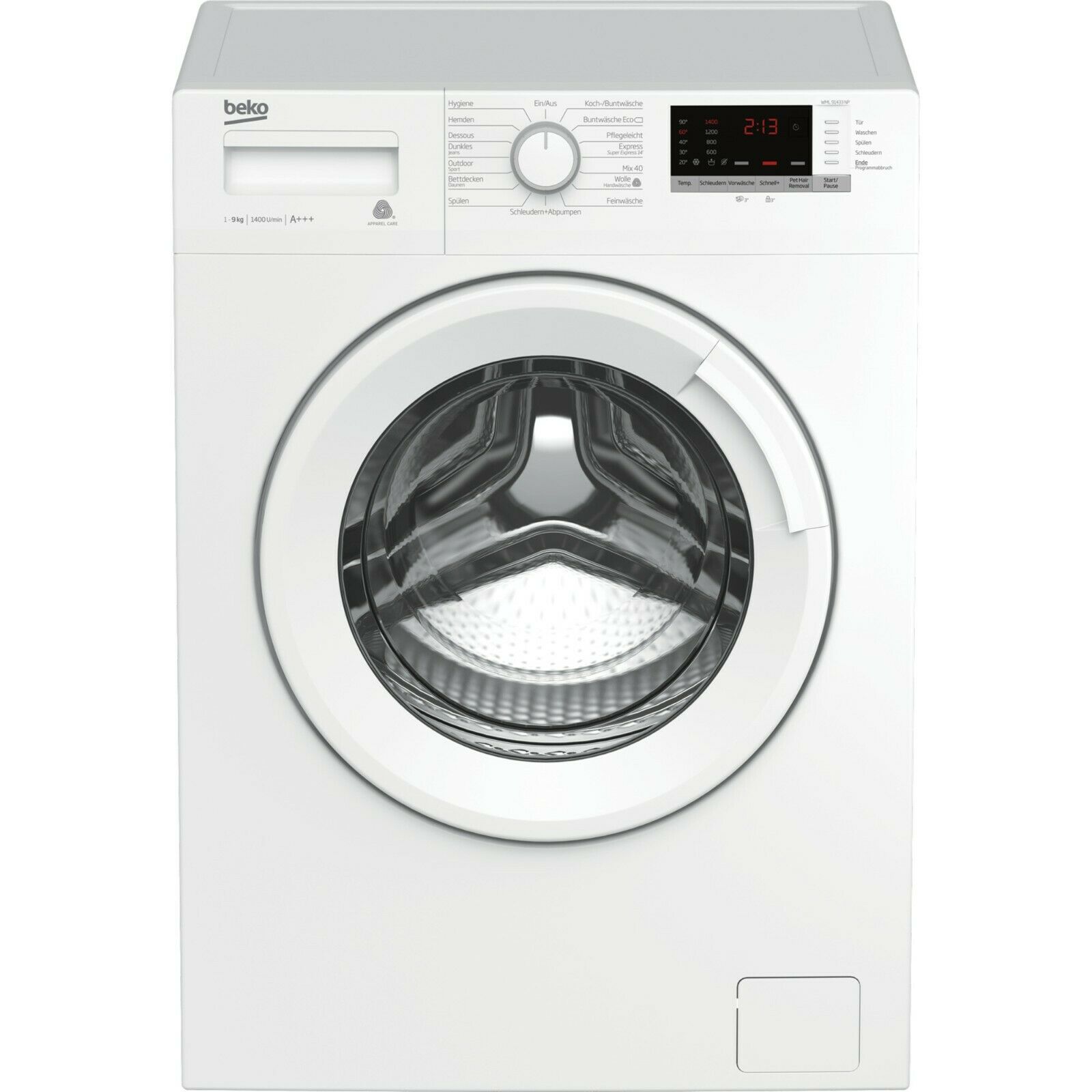 Bild zu 9 kg Waschmaschine Waschmaschine Beko WML 91433 NP für 259€ (Vergleich: 384,99€)