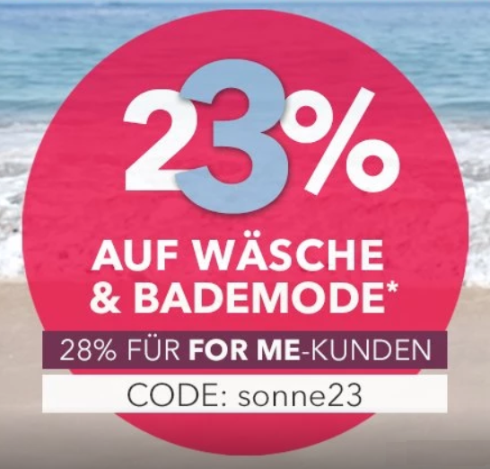 Bild zu Sheego: 23% Rabatt auf Wäsche und Bademode