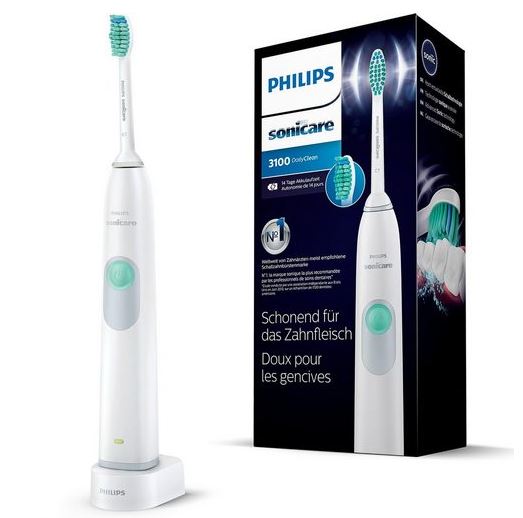 Bild zu Philips Sonicare DailyClean 3100 elektrische Schallzahnbürste HX6221/21 für 29,99€ (VG: 59,99€)