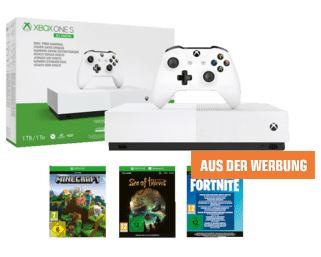 Bild zu MICROSOFT Xbox One S 1TB – All Digital Edition für 129,99€ (VG: 213,99€)