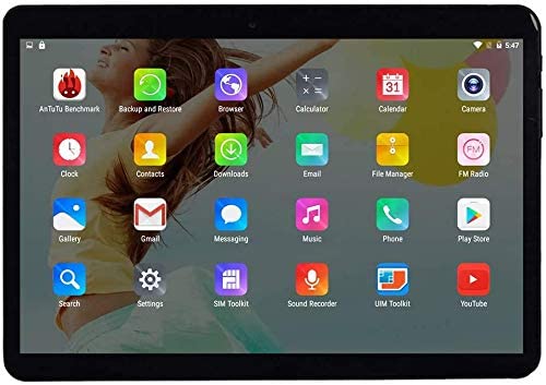 Bild zu 10 Zoll Android 9.0 Tablet mit SIM-Kartensteckplatz (4 GB RAM, 64 GB ROM, Quad Core) für 59,99€