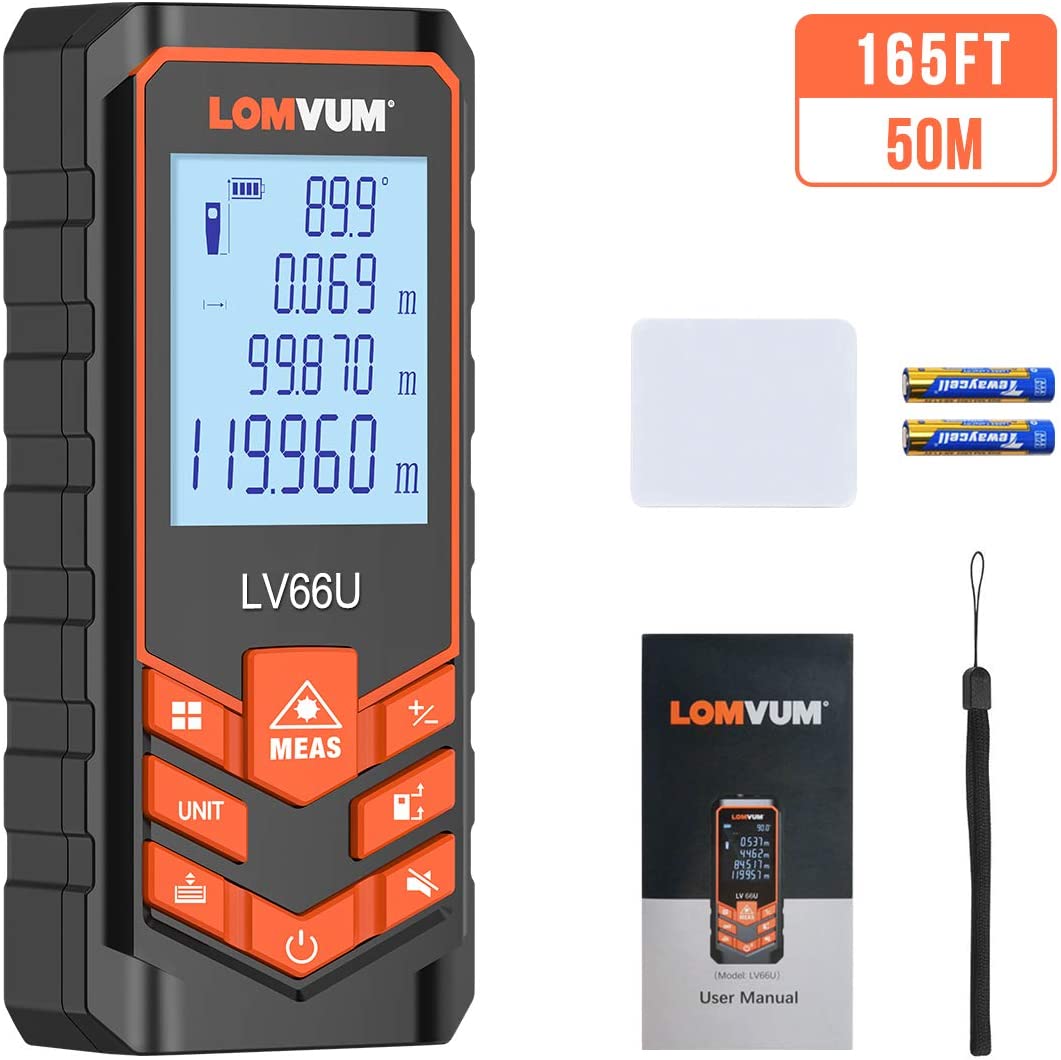 Bild zu LOMVUM Laser Entfernungsmesser (50m) für 14,99€