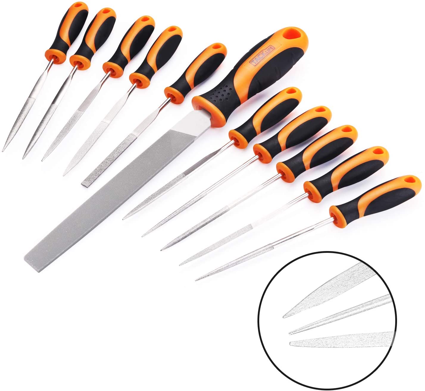 Bild zu 11-teiliges Feilen-Set TACKLIFE FS01 für 8,99€