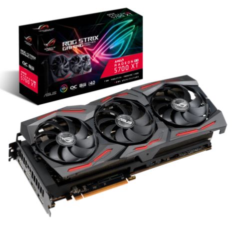 Bild zu ASUS ROG Strix RX 5700 XT OC Gaming Grafikkarte (PCI 4.0, GDDR6 8GB, HDMI) für 368,10€ (VG: 423,99€)