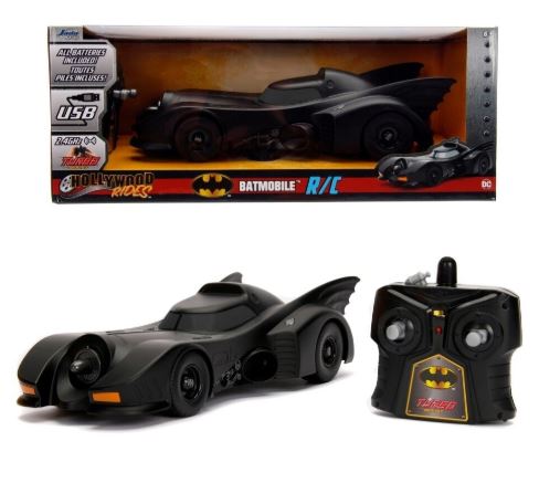 Bild zu JADA Batman RC 1989 Batmobile, Justice League R/C Spielzeugauto, Schwarz für 32,22€ (VG: 44,02€)