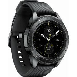 Bild zu Samsung Galaxy Watch Smartwatch 42mm (schwarz oder rosa) für 164,95€ (VG: 189,99€) + Gratis Lederarmband