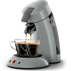 Bild zu PHILIPS Original Senseo HD6553/70 Kaffeepadmaschine grau 1450 Watt für 39,99€