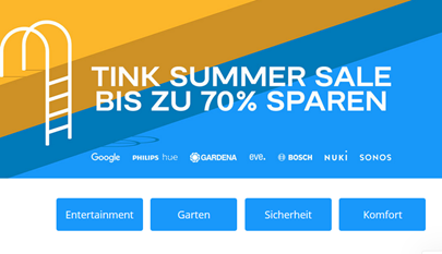 Bild zu Tink Summer Sale mit diversen Smarthome-Angeboten