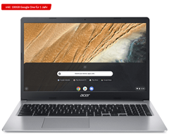 Bild zu ACER Chromebook 15 (CB315-3HT-P297) mit 15,6 Zoll Display, Pentium® Silver Prozessor, 8 GB RAM, 128 GB eMMC, Intel® UHD Grafik 605 für 323,29€ (VG: 379,08€)