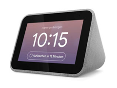 Bild zu Lenovo Smart Clock mit Google Assistant für 38,02€ (Vergleich: 51,37€)