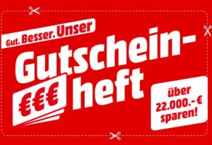 MediaMarkt Gutscheinheft