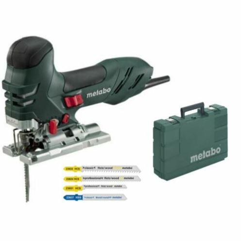 Bild zu Metabo Pendelhub-Stichsäge STE 140 SET im Koffer + 20tlg. Sägeblatt Set für 149,90€ (VG: 230,84€)