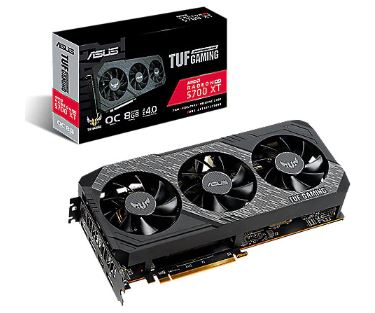 Bild zu ASUS Radeon RX 5700 XT TUF 3 Gaming OC 8GB + 40€ Cashback + 2 Spiele für 349,95€ (VG: 416,95€)