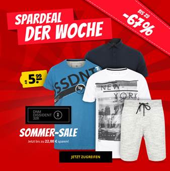 Bild zu SportSpar: Sommer Sale auf DNM Dissident Artikel mit bis zu 67% Rabatt