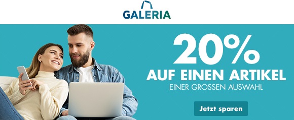 Bild zu Galeria: 20% Rabatt auf einen Artikel einer großen Auswahl