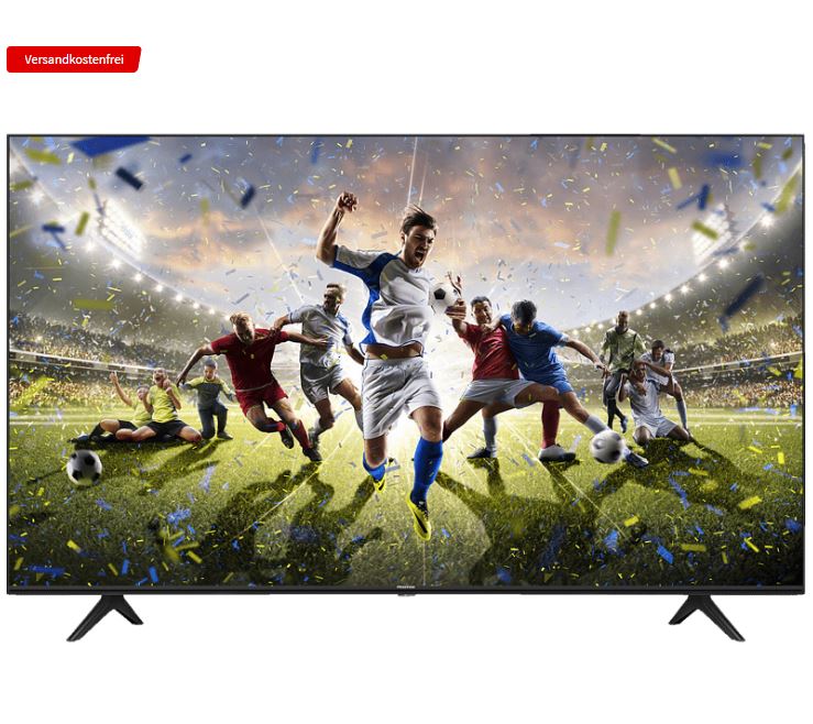 Bild zu HISENSE 55A7100F 55 Zoll UltraHD 4K LED-Fernseher für 314,68€ (VG: 443,99€)