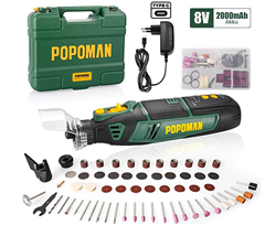 Bild zu POPOMAN 8V 2.0Ah Drehwerkzeug mit 58 Zubehörset für 29,99€