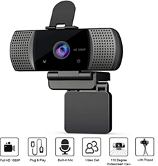 Bild zu Docooler 1080P USB Full HD Weitwinkel Webcam für 21,99€