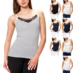 Bild zu Only Damen Top mit Spitzenbesatz für 5,99€