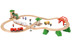 Bild zu BRIO World Travel City Set (41-teilig) für 47,85€ (Vergleich: 63,68€)