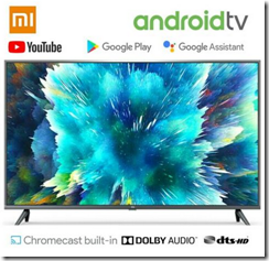 Bild zu Xiaomi Mi Smart TV 4S 55 Zoll (4K Ultra HD, Triple Tuner, Android TV 9.0, Fernbedienung mit Mikrofon) für 339€