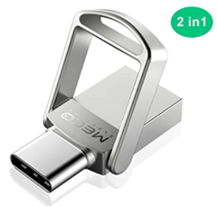 Bild zu MECO ELEVERDE 2-in-1 USB Stick 64GB (USB C, USB 3.0, bis zu 120 MB/s) für 9,99€