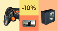 Bild zu [endet heute] eBay: 10% Rabatt auf den Bereich Gaming