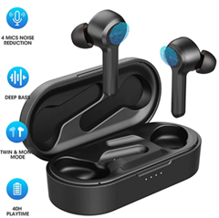 Bild zu Mpow Bluetooth In-Ear Kopfhörer (Noise Cancelling, IPX8, bis zu 40 Std. Spielzeit) für 25,99€