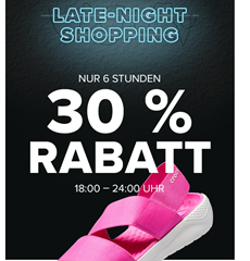 Bild zu Late-Night-Shopping bei Crocs (bis 24 Uhr): 30% Raatt auf fast Alles