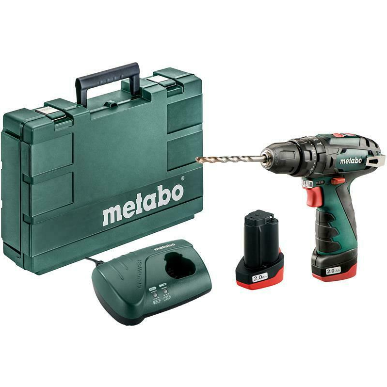 Bild zu Metabo Schlagbohrschrauber PowerMaxx SB Basic 10,8V 2x 2,0Ah Li-Ion Akkus Koffer für 79,99€ (VG: 94,86€)