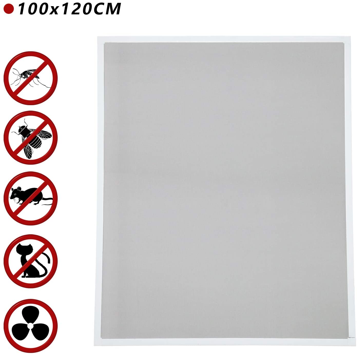 Bild zu BMOT Fliegengitter (100 x 120cm) für 11,69€