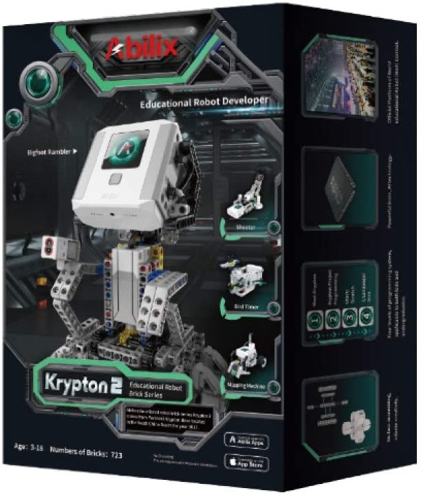 Bild zu Abilix Krypton 2 Roboterbausatz für 85,90€ (Vergleich: 120,61€)