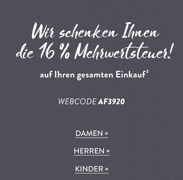 Bild zu Adler Mode: 16% Rabatt auf den gesamten Einkauf