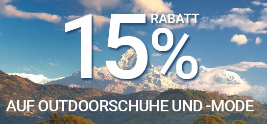 Bild zu Gebrüder Götz: 15% Rabatt auf ausgewählte Outdoorschuhe und -mode