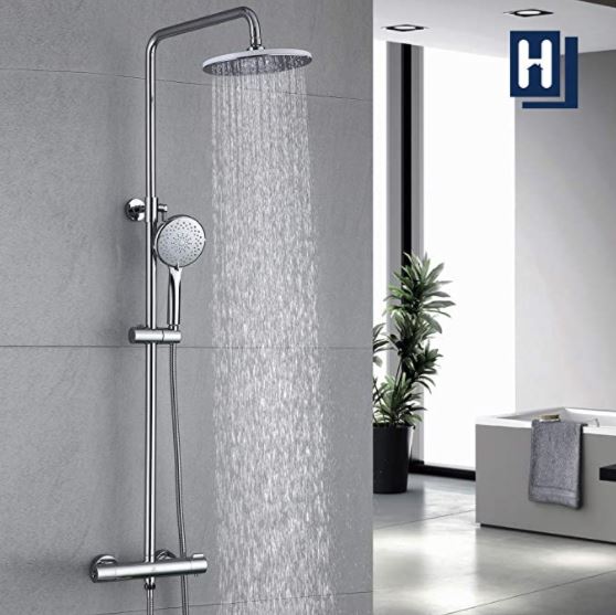 Bild zu HOMELODY Duschsystem mit Regendusche für 89,99€