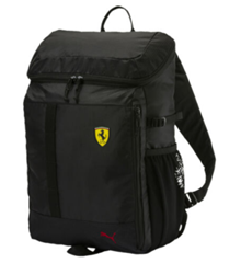 Bild zu PUMA Ferrari Fan Rucksack schwarz für 31,15€ (Vergleich: 41€)
