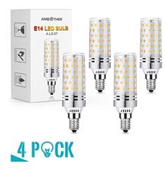 Bild zu 4er Pack AMBOTHER E14 LED Glühbirnen (16W, 1600LM) für 9,34€